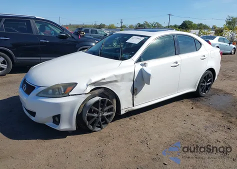 2013 Lexus Is 250 из США, поврежденный, VIN JTHCF5C21D5062004